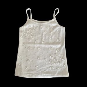 A New Day Embellished White Tank Top - NWT